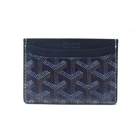 goyard porte carte bleue|porte carte petite.